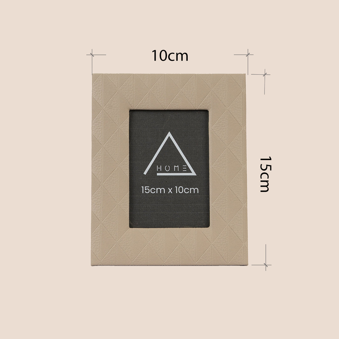 The Azure Canvas & Geometric Gallery - Photo Frame Set
