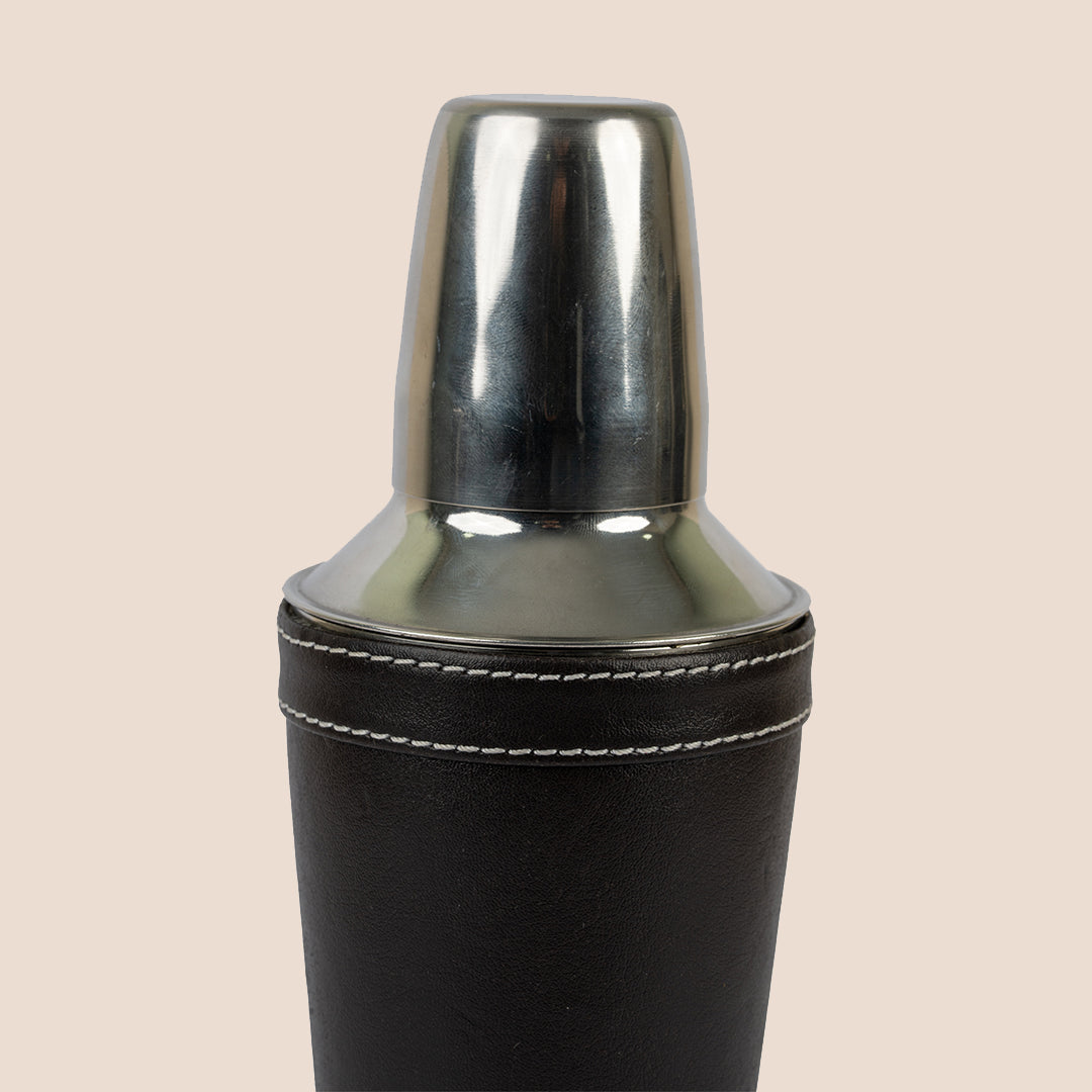 The Midnight Collection: Leather- Barware Set