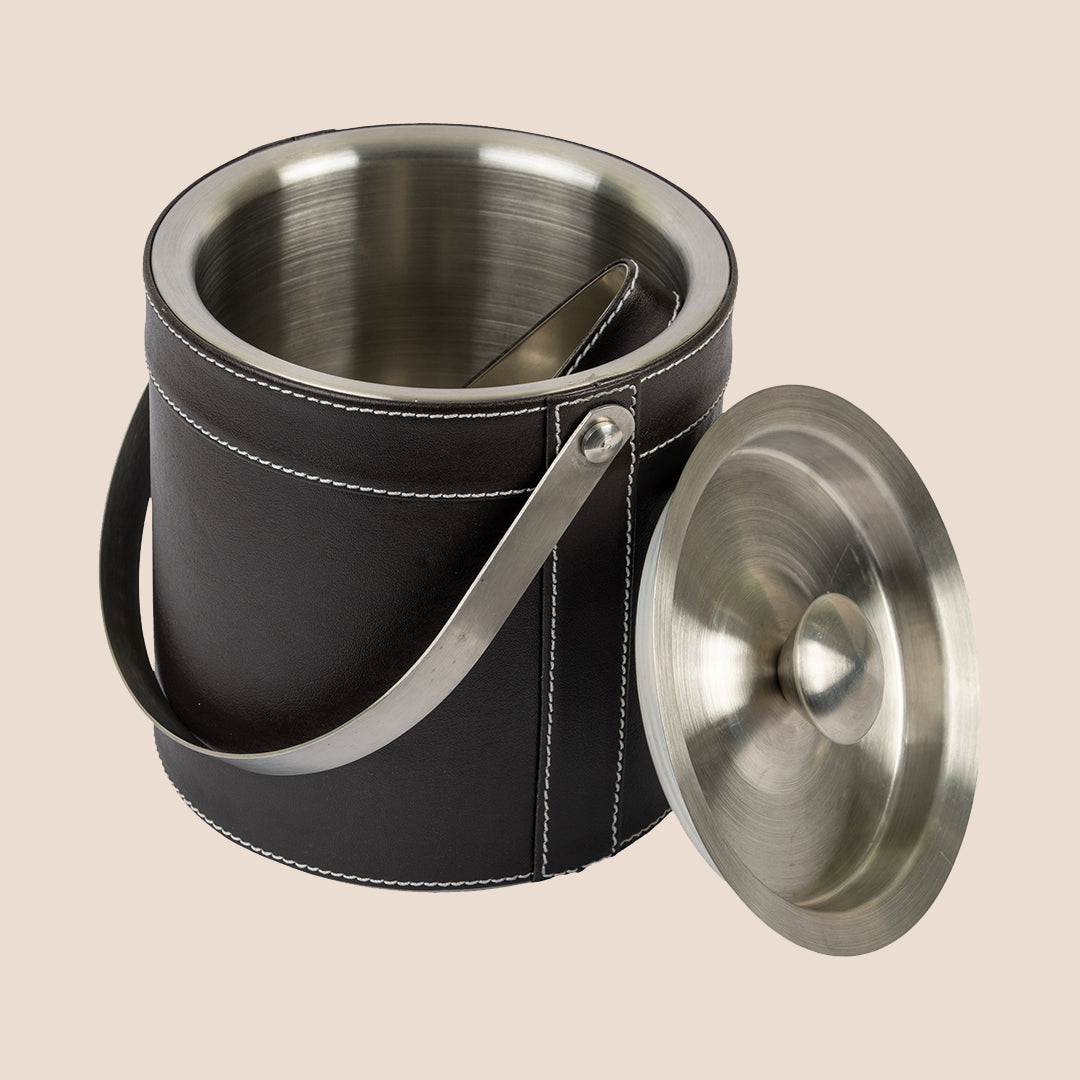 The Midnight Collection: Leather- Barware Set