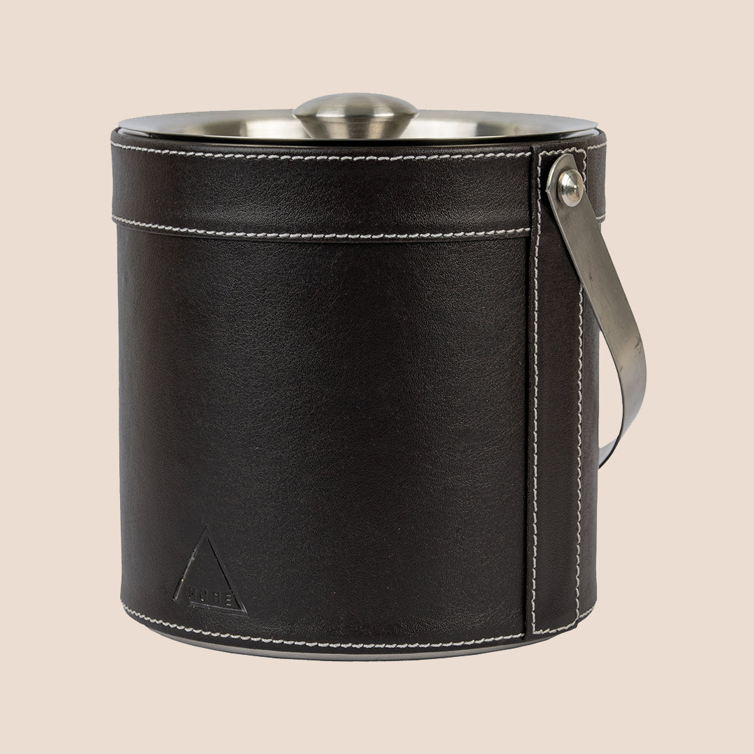 The Midnight Collection: Leather- Barware Set