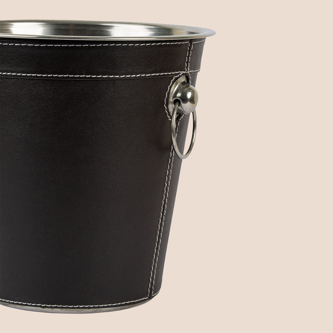 The Midnight Collection: Leather- Barware Set