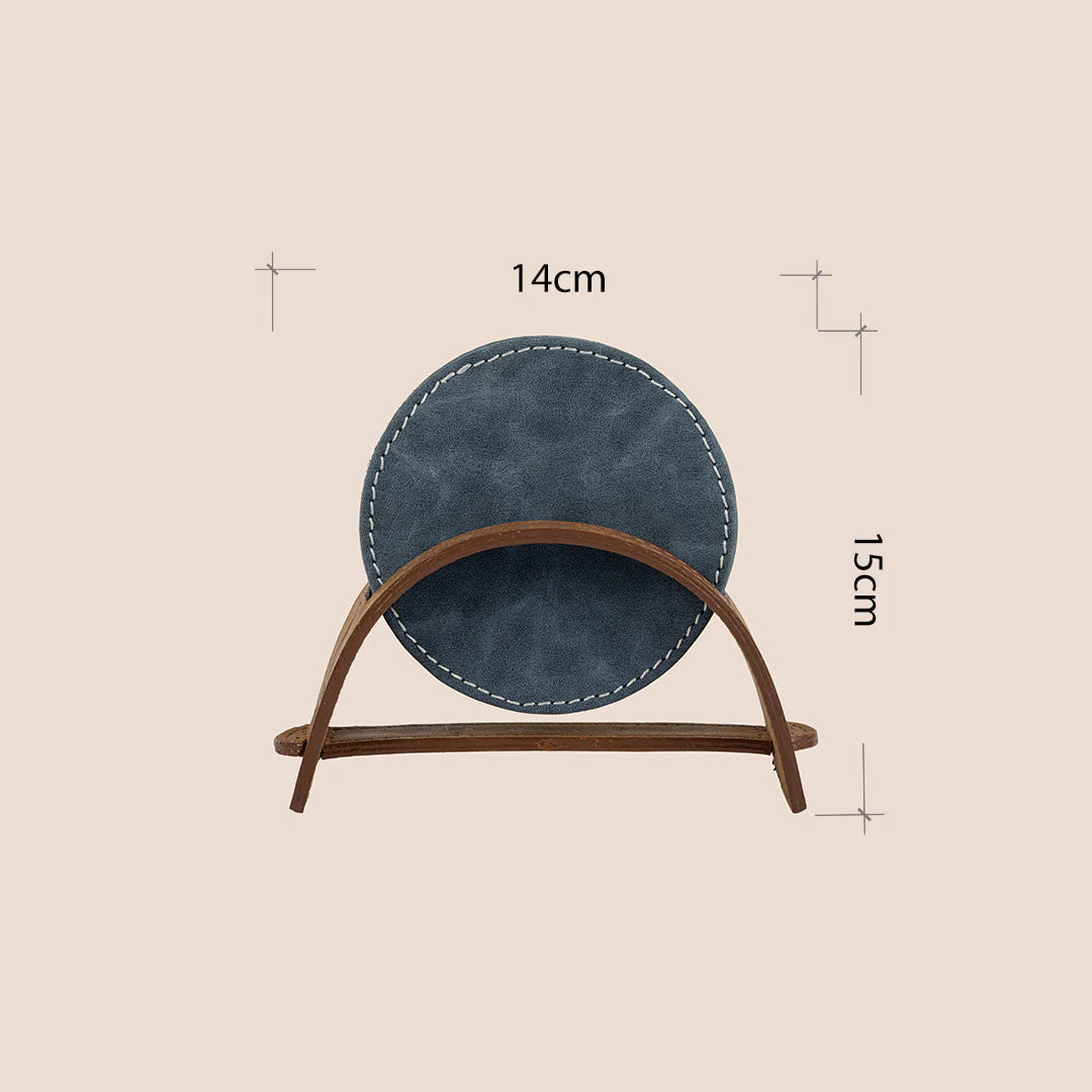 Legacy Leather Barware & Coaster Set