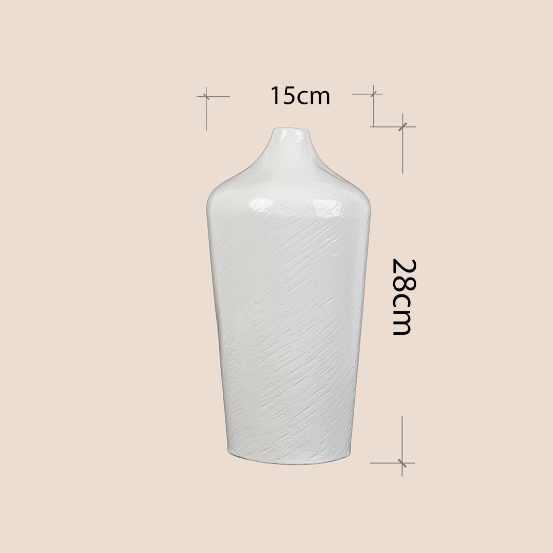 Ivory Silhouette (Medium) - The Vase