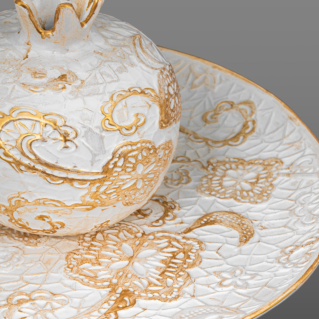 Harvest of Life & Seed Of Creativity - Vase & Tray Set