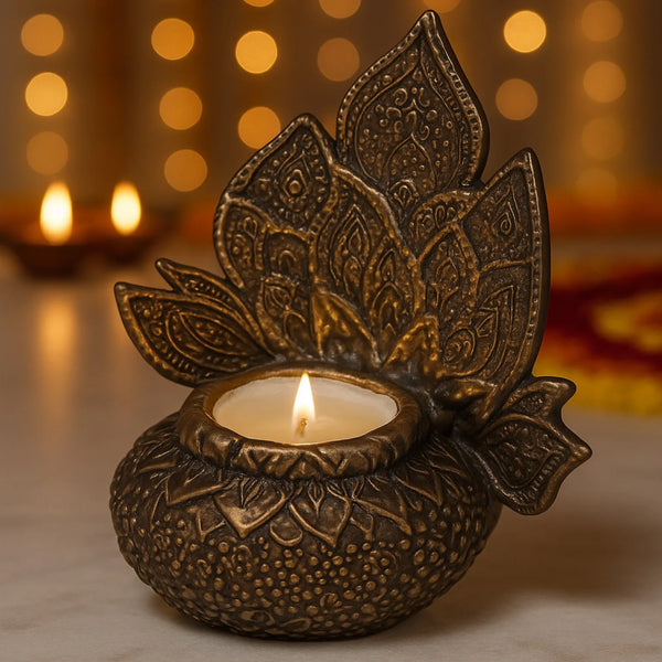 Sacred Flame Scented Candle- AI left - ACad Home