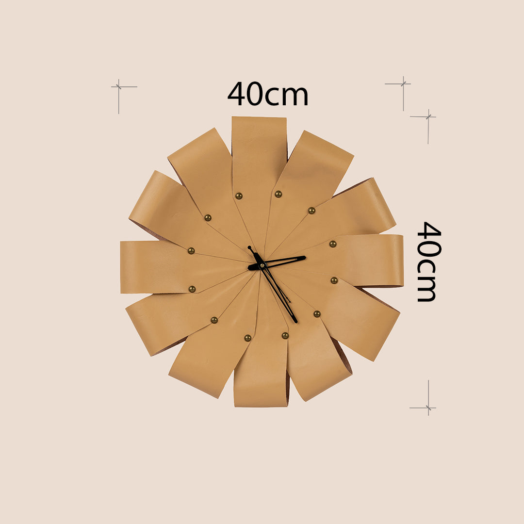 The Folded Hour- Real Leather