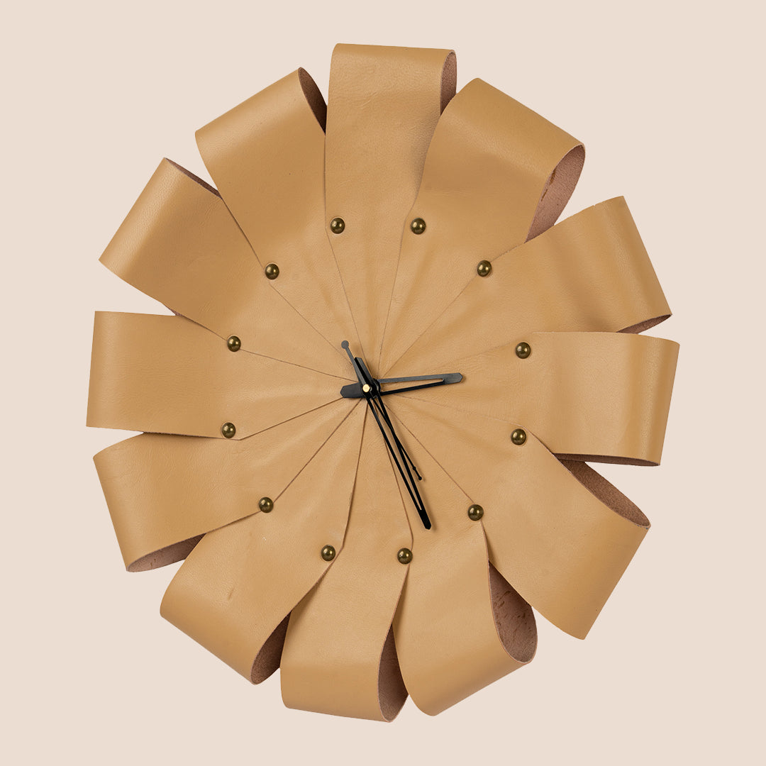 The Folded Hour- Real Leather