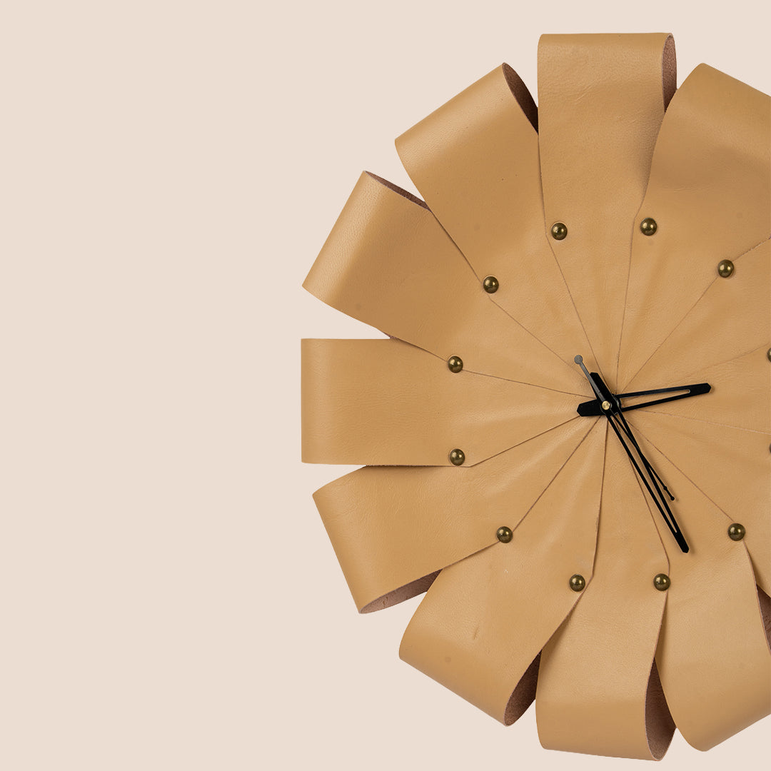 The Folded Hour- Real Leather