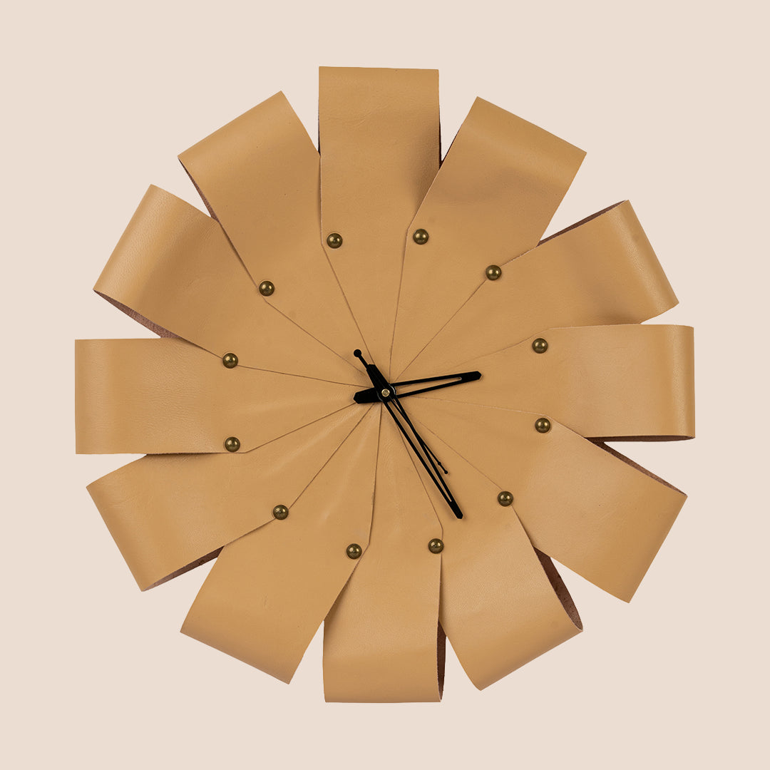 The Folded Hour- Real Leather