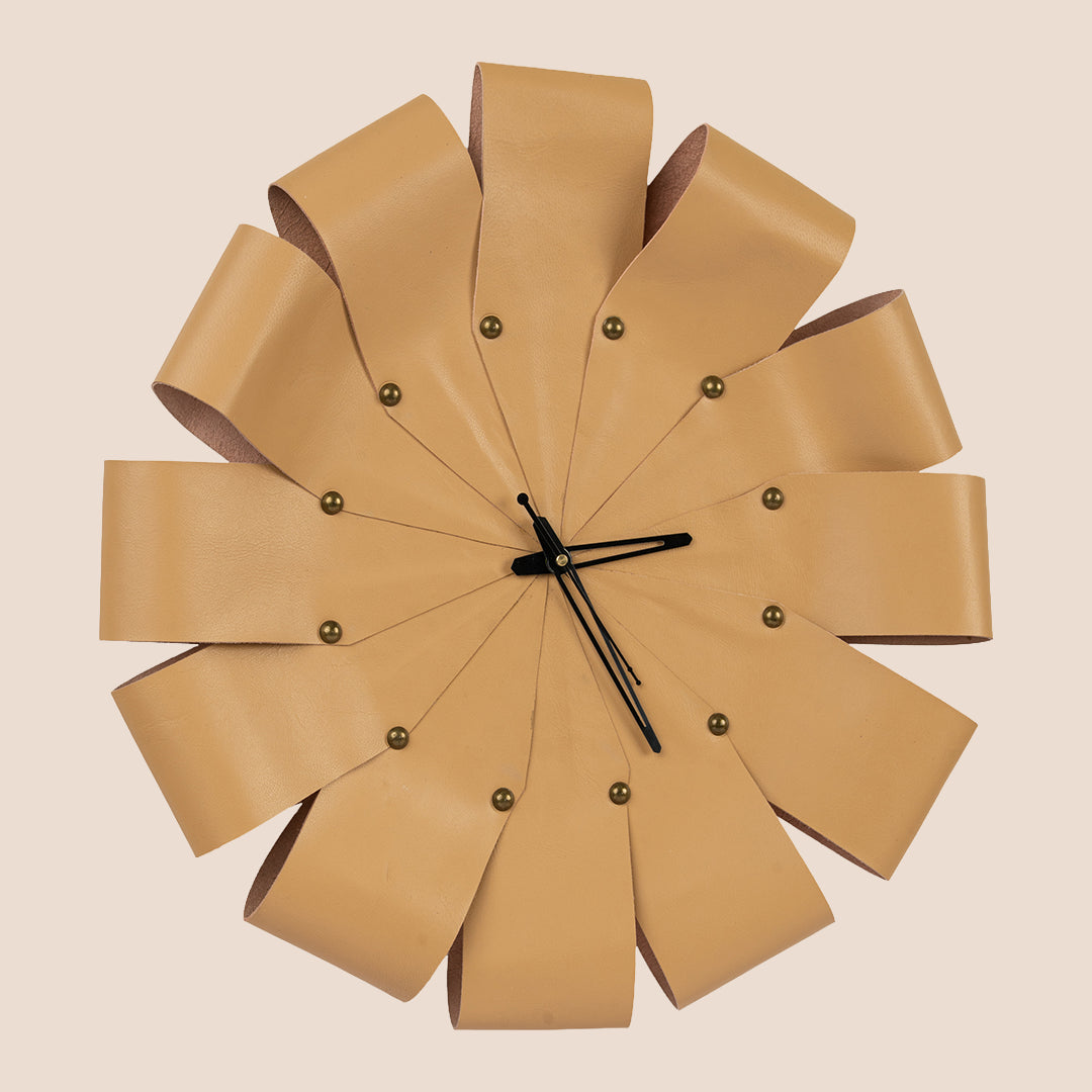 The Folded Hour- Real Leather