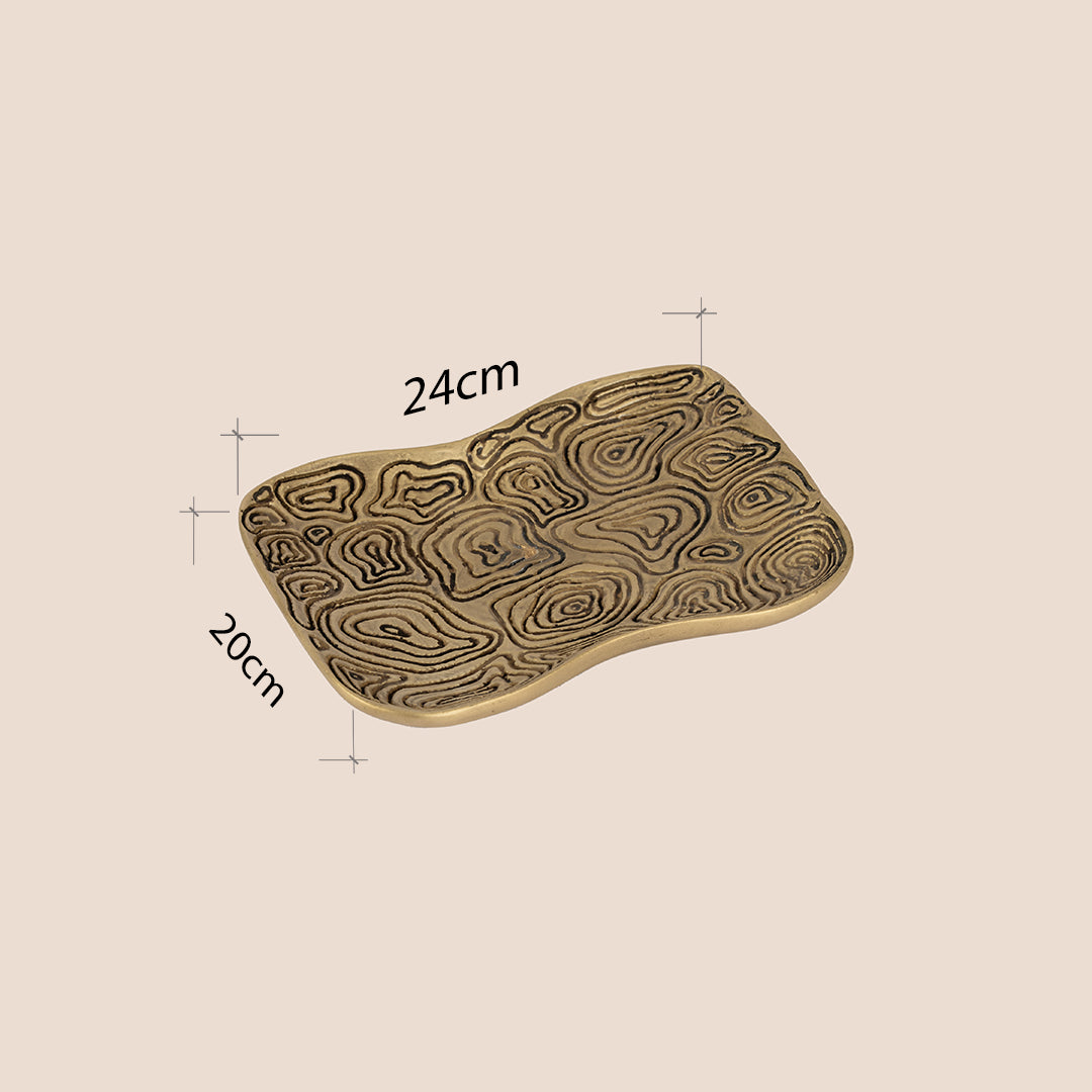Strata Form Platter - Décor Tray