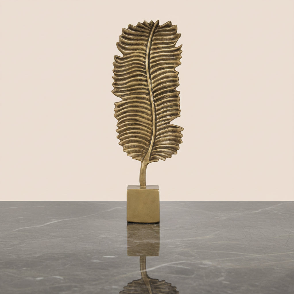 Aureon Leaf Form - Sculpture