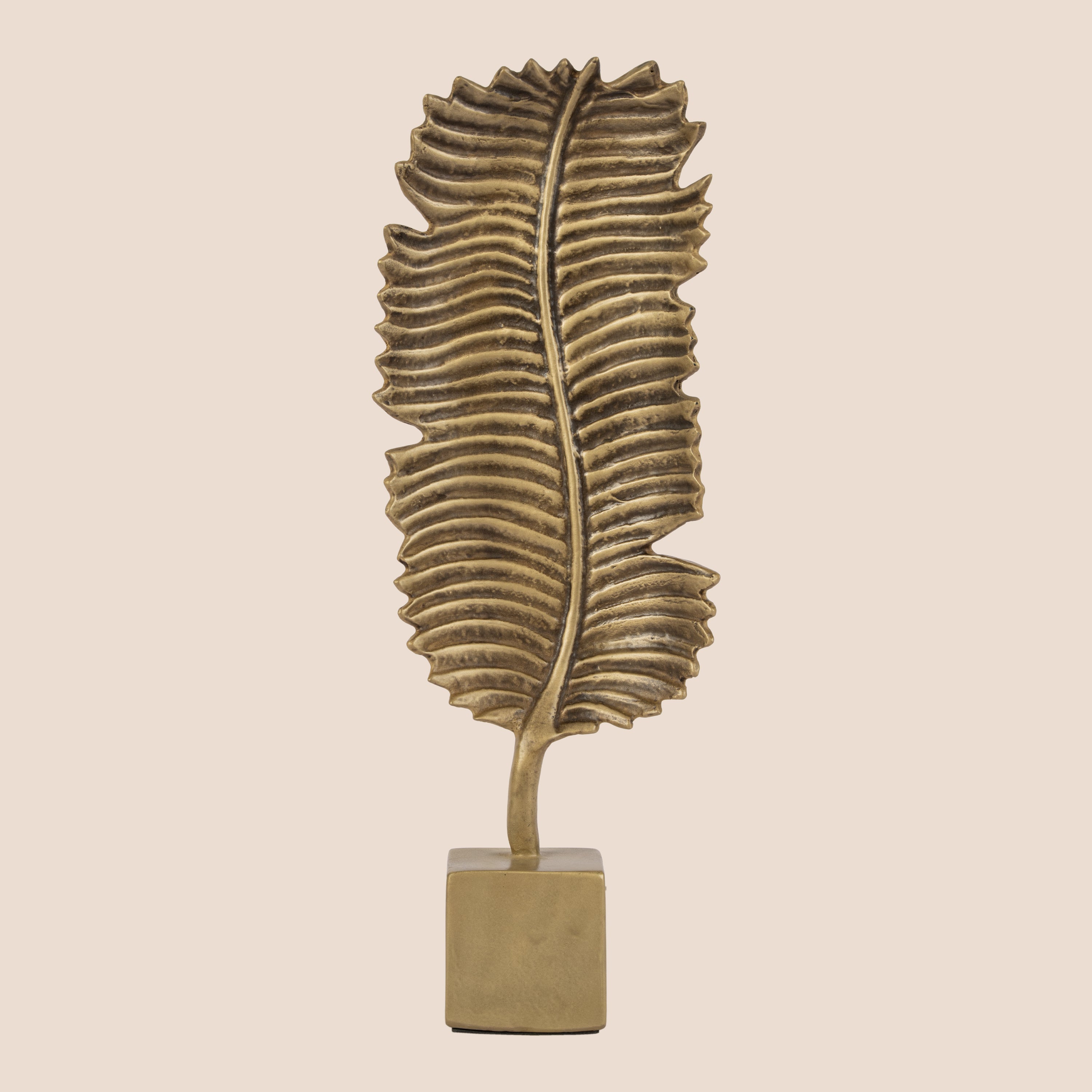 Aureon Leaf Form - Sculpture