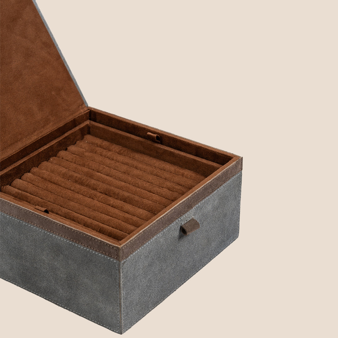 Velora Jewel Case- Real Leather