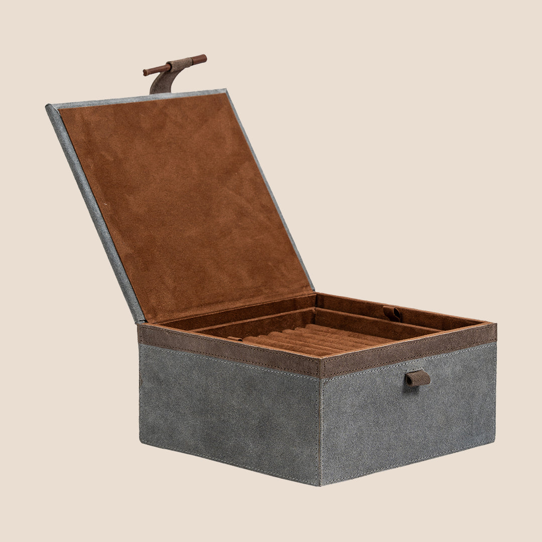 Velora Jewel Case- Real Leather