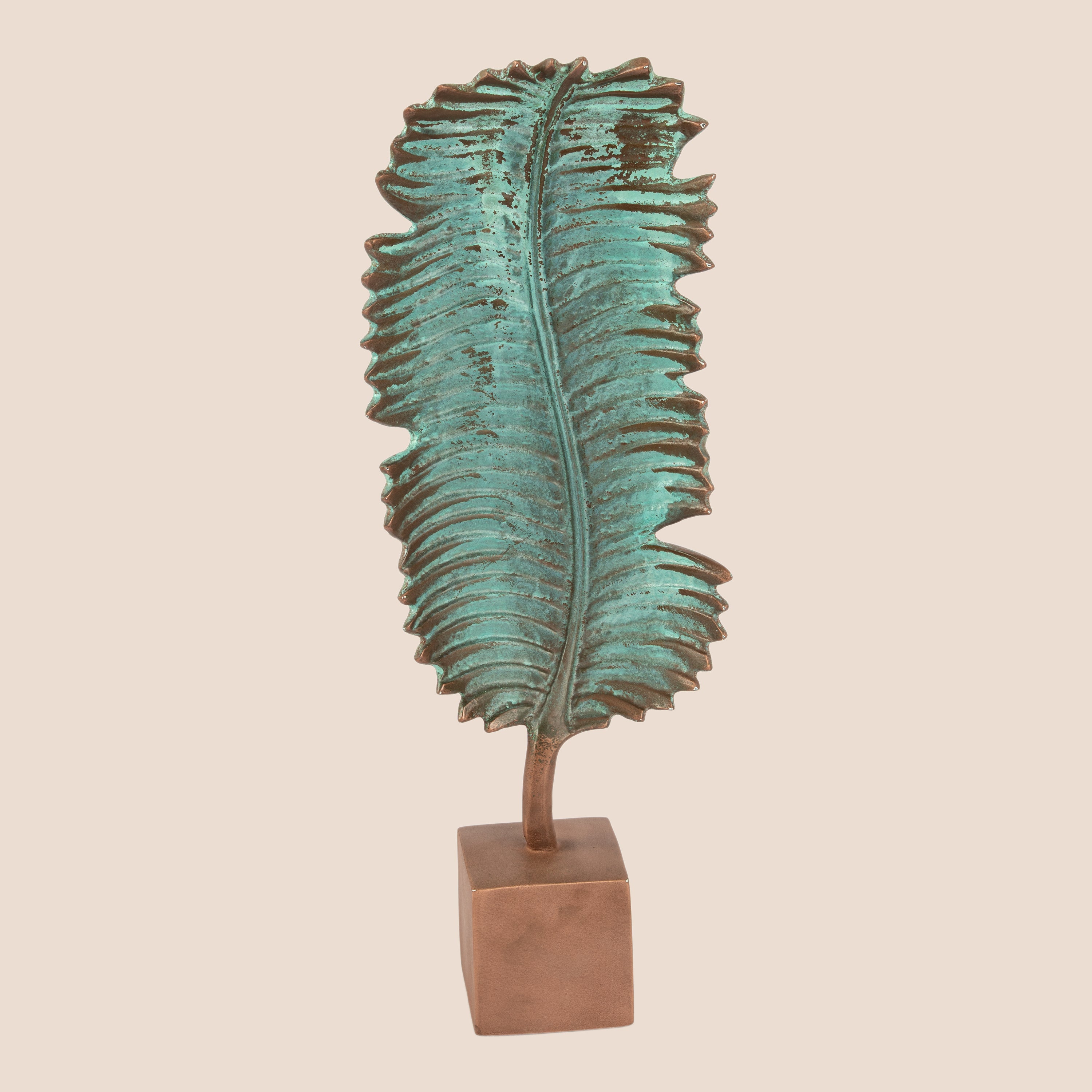 Celeste Veil Leaf - Sculpture