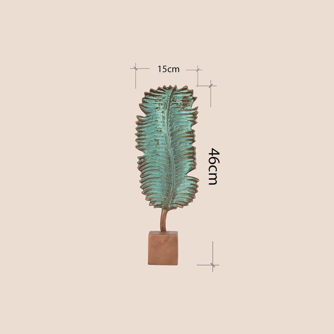 Aureon & Celeste Veil Leaf Form - Sculpture Set