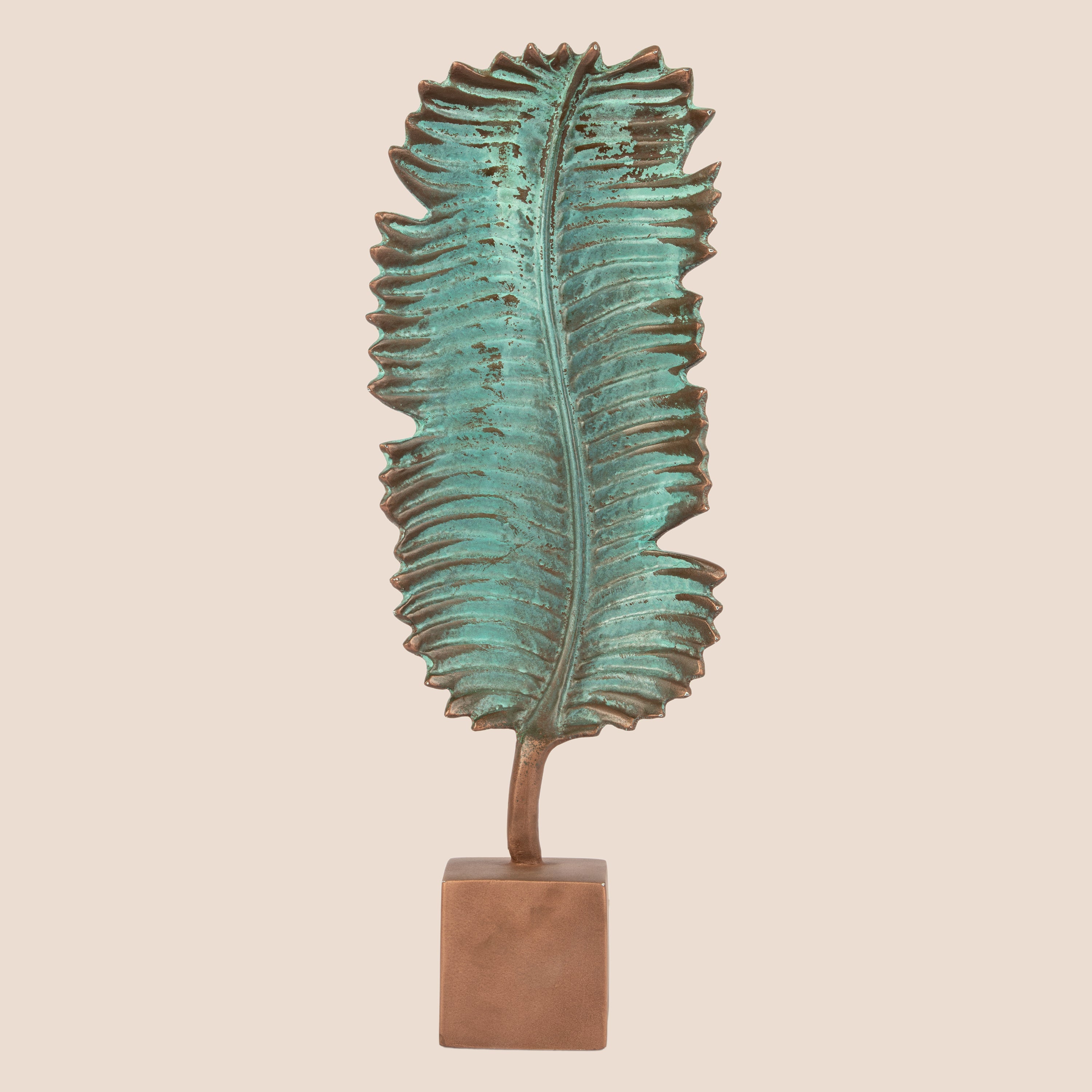 Aureon & Celeste Veil Leaf Form - Sculpture Set