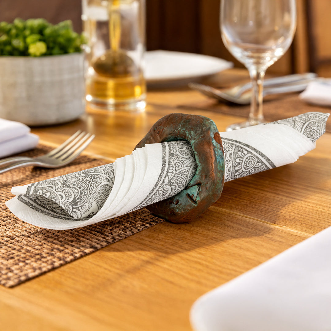 Patina Loop – Napkin Ring