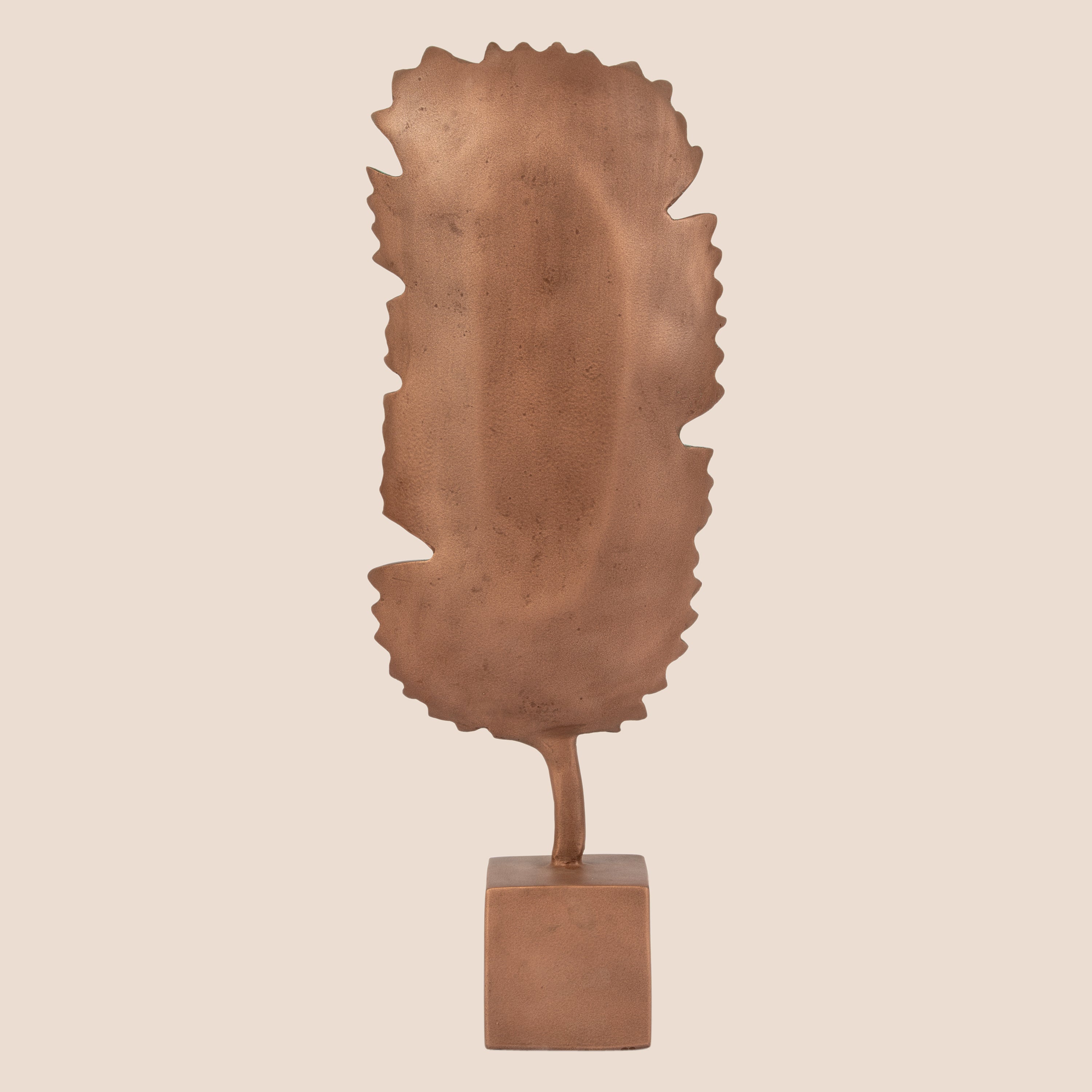 Aureon & Celeste Veil Leaf Form - Sculpture Set