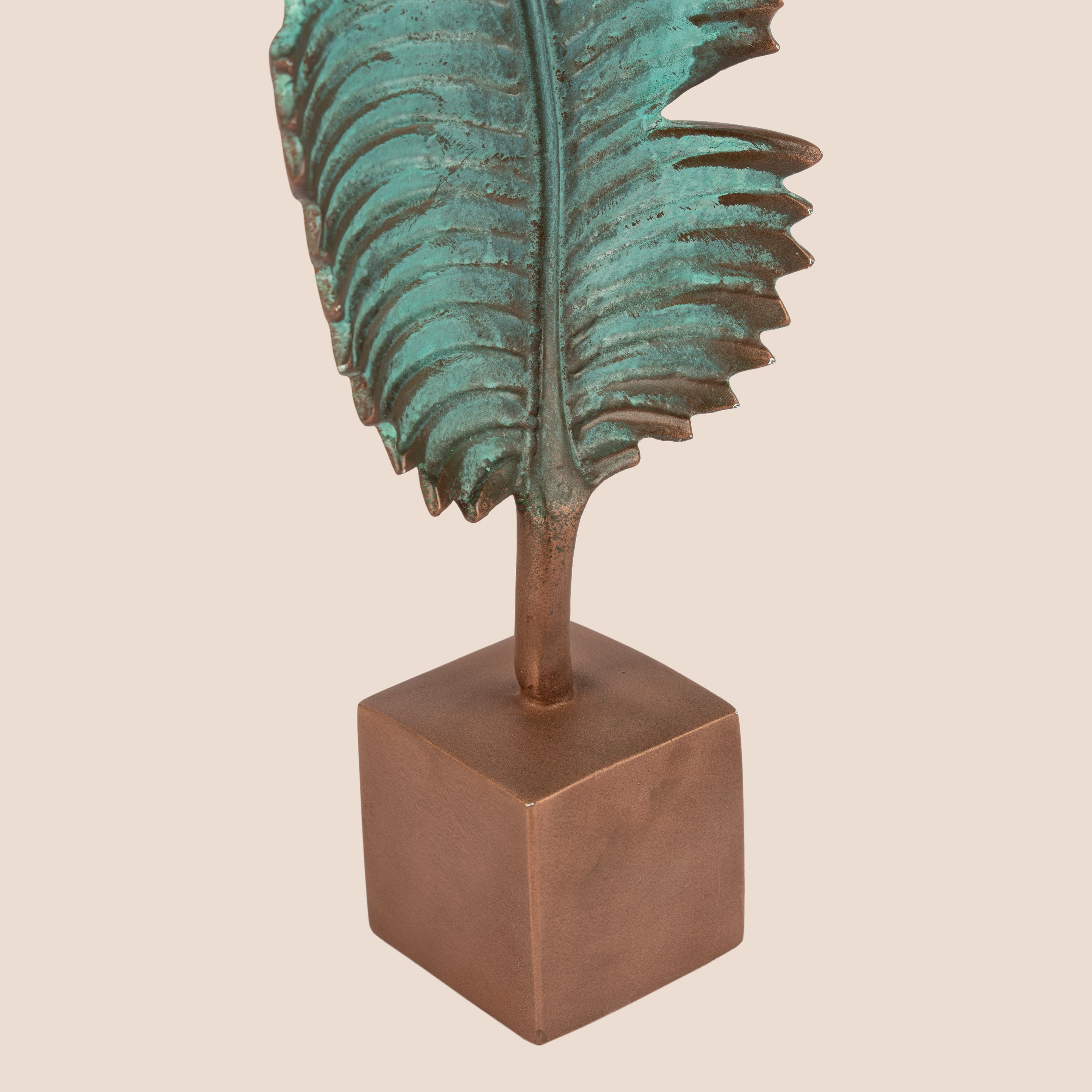 Aureon & Celeste Veil Leaf Form - Sculpture Set