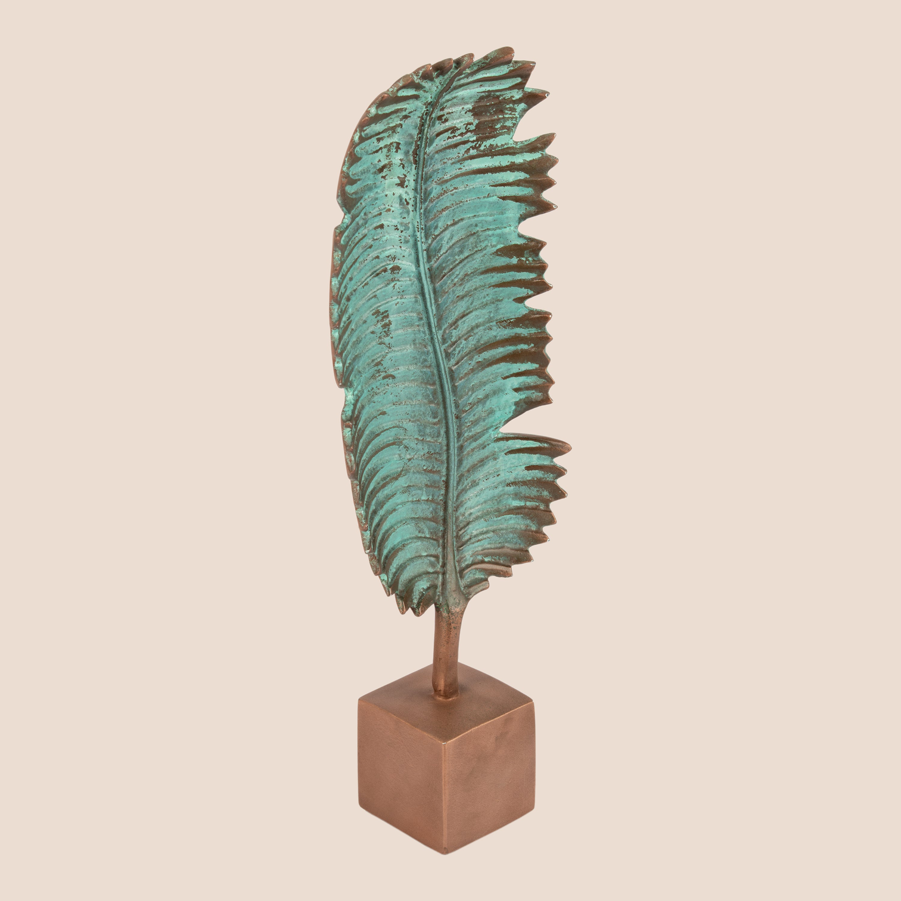 Aureon & Celeste Veil Leaf Form - Sculpture Set