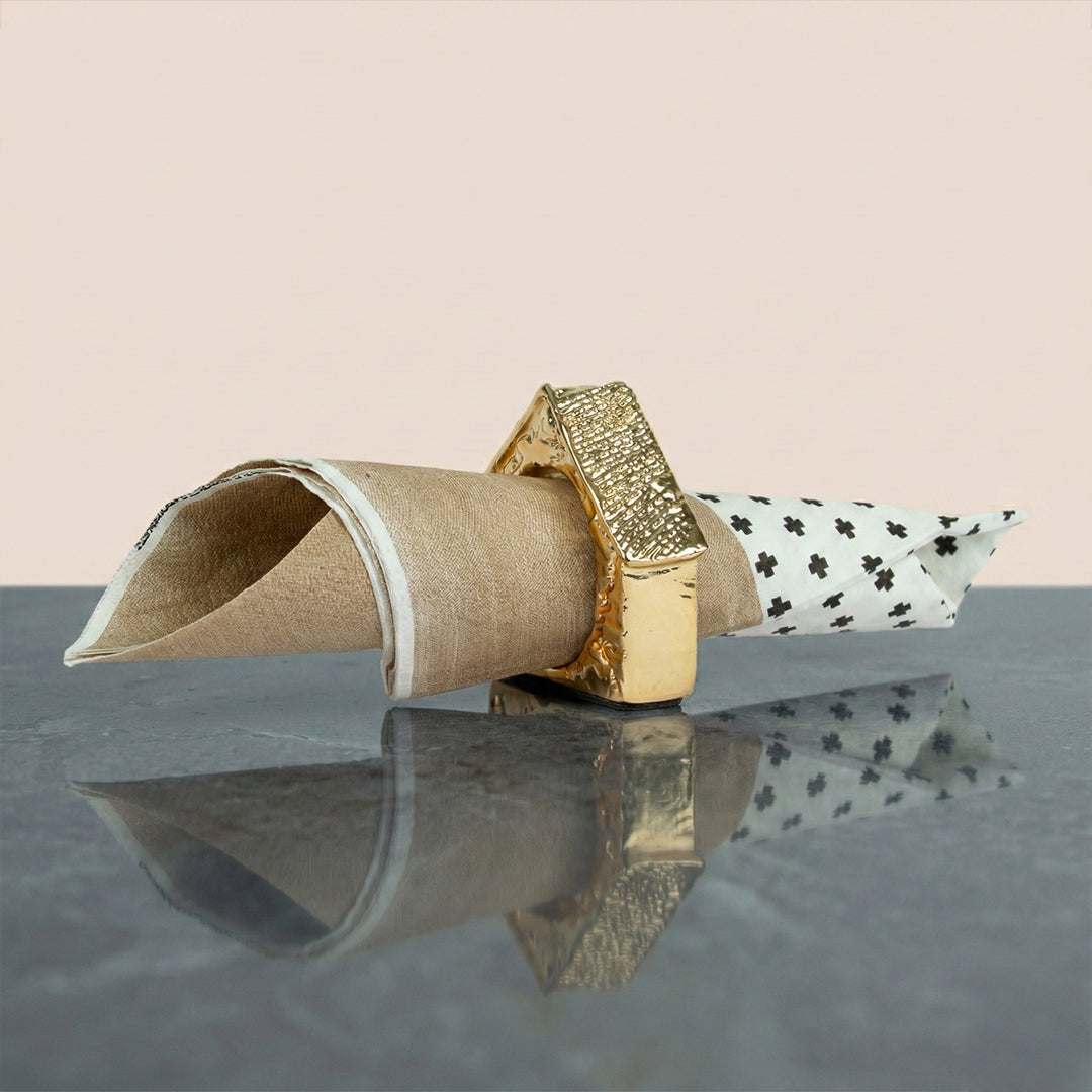 Gilded Ridge – Napkin Ring