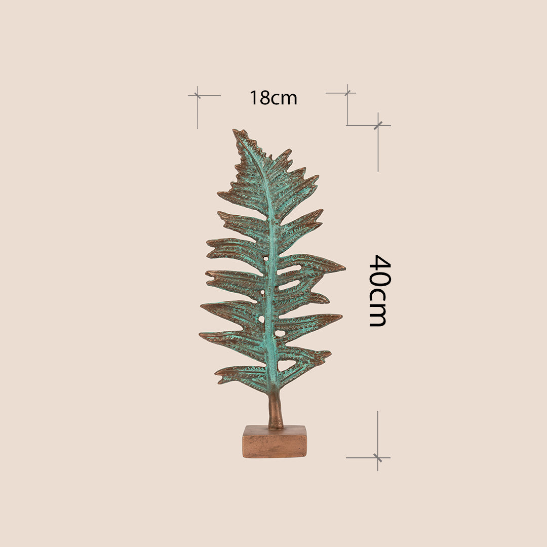 Emerald Frond Obelisk - Sculpture