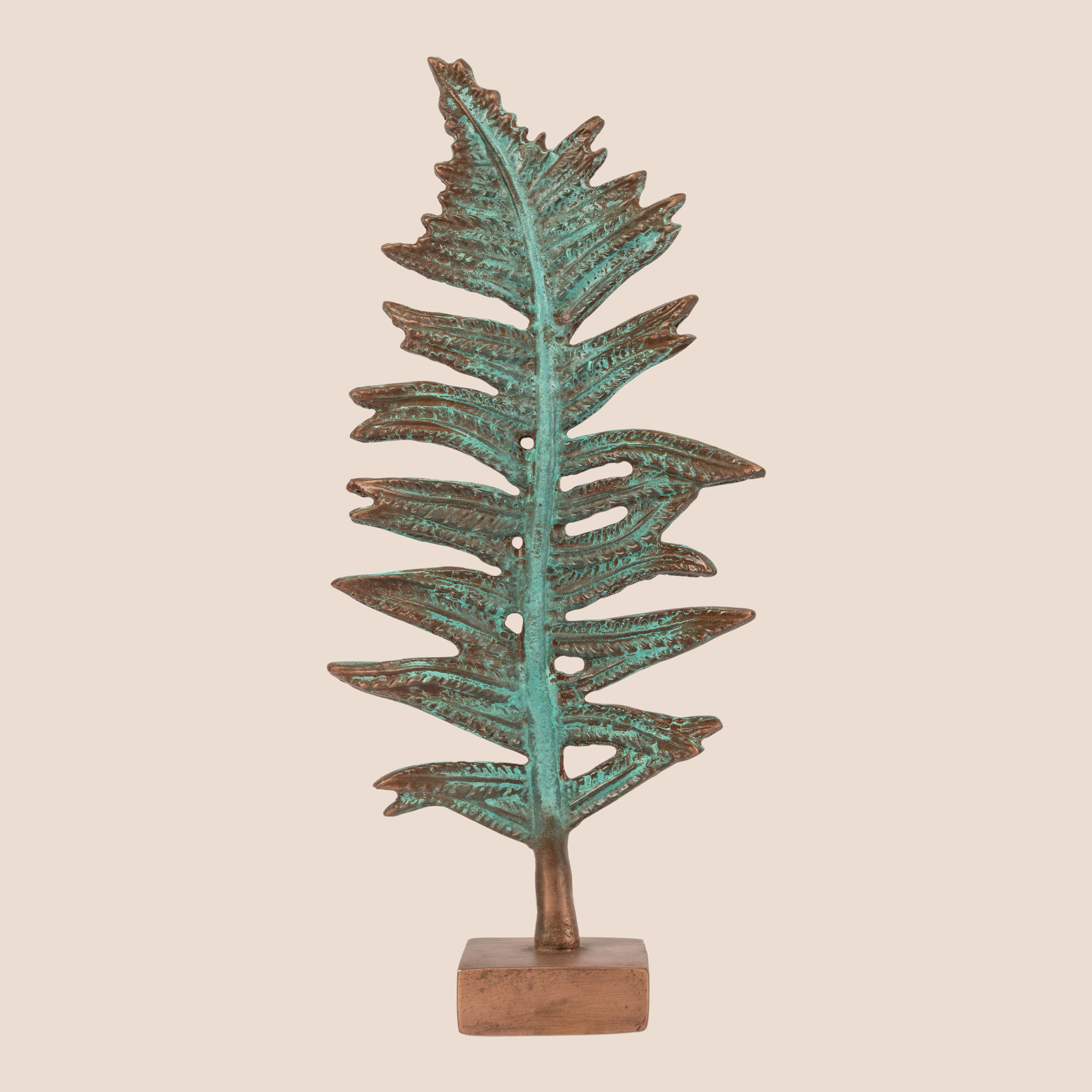 Emerald Frond Obelisk - Sculpture