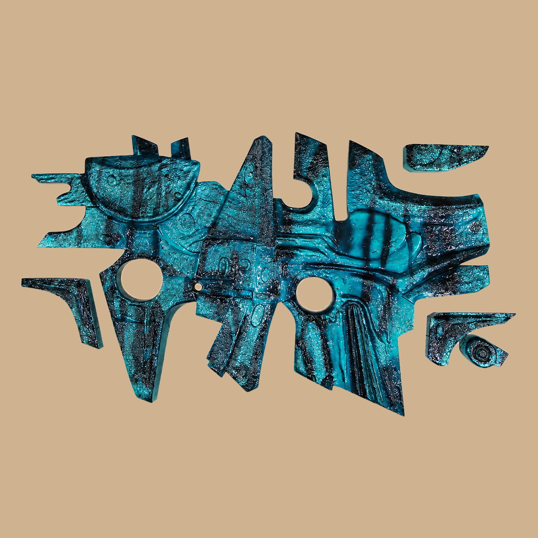 Blue Horizon - Birth of a new form- Wall Dećor