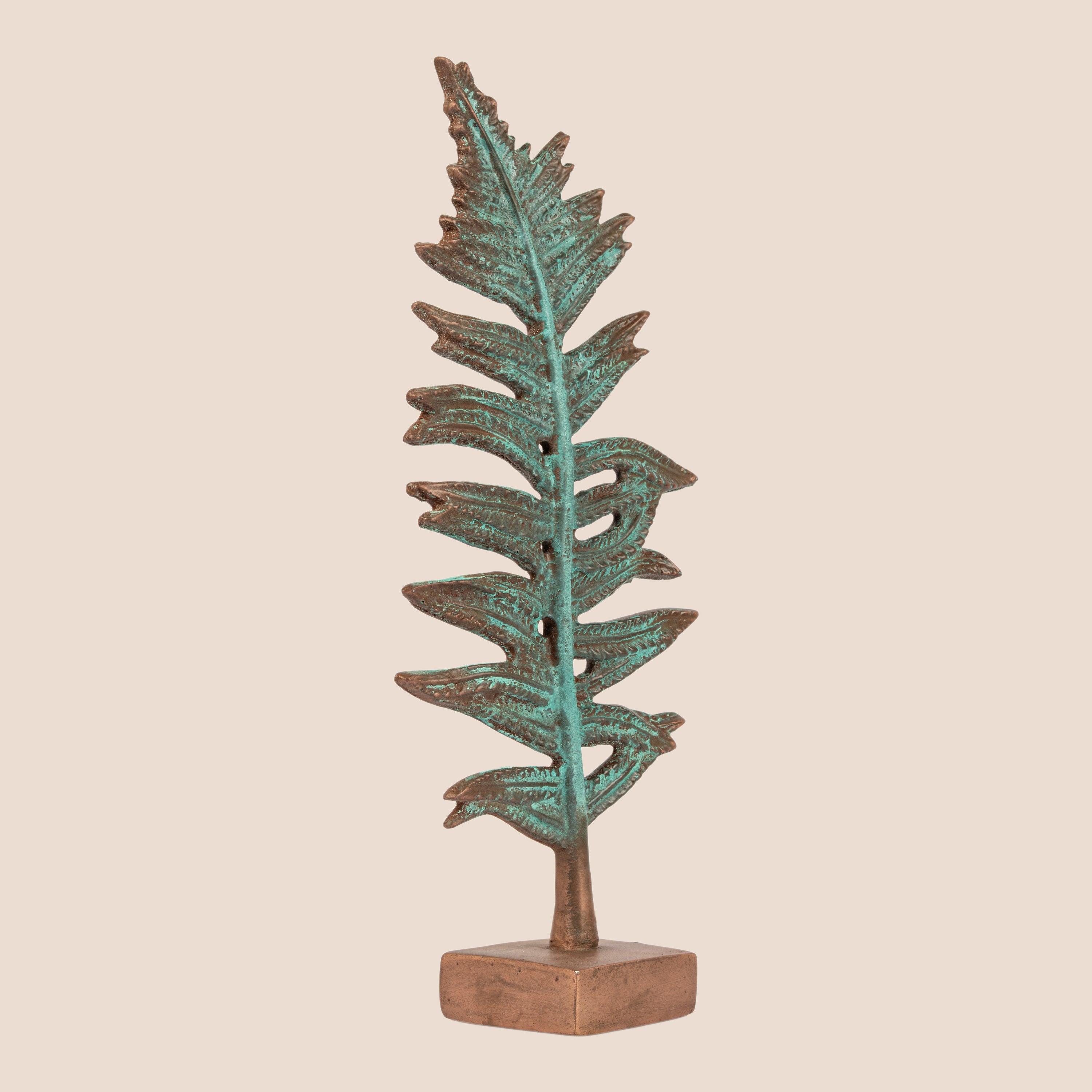 Emerald Frond Obelisk - Sculpture