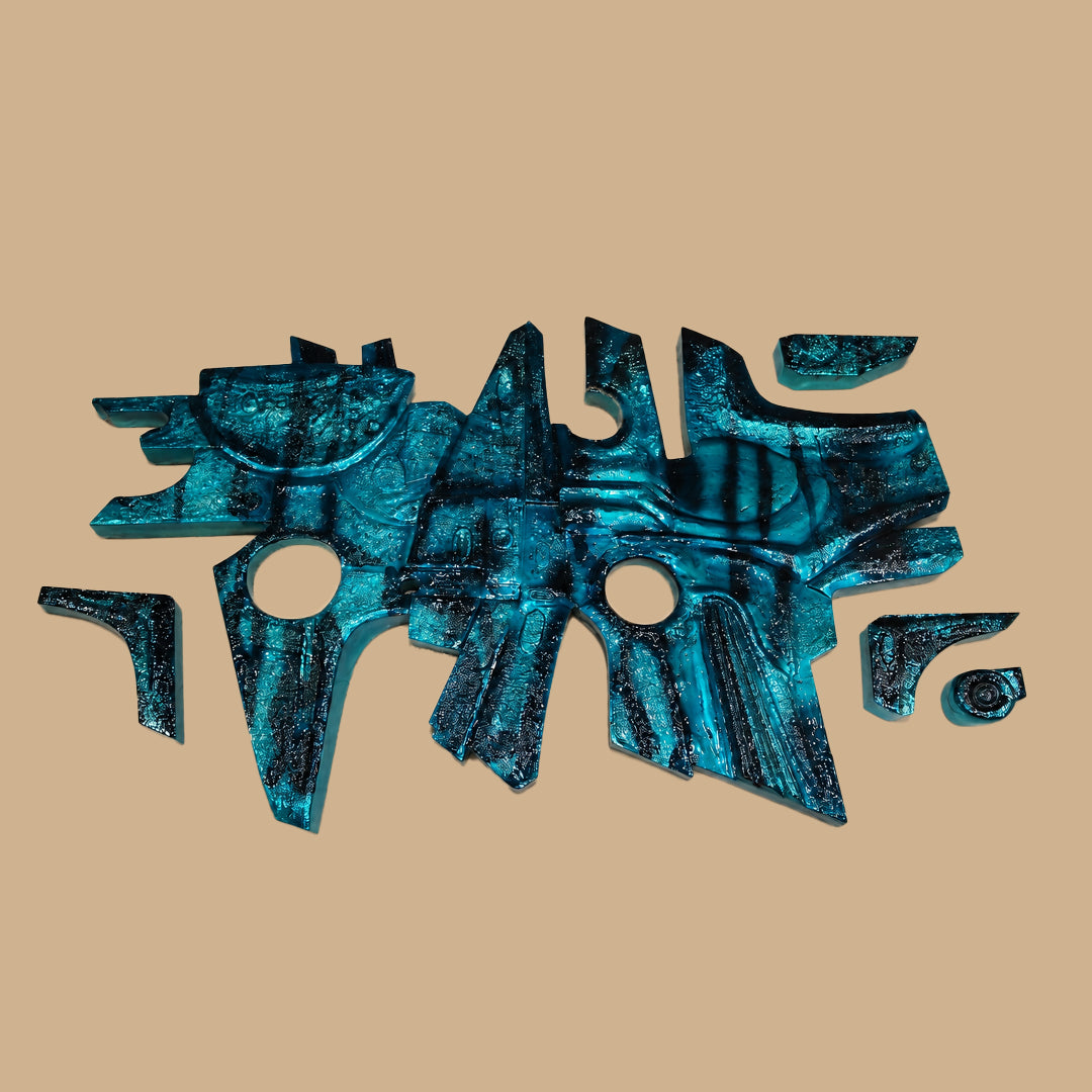 Blue Horizon - Birth of a new form- Wall Dećor