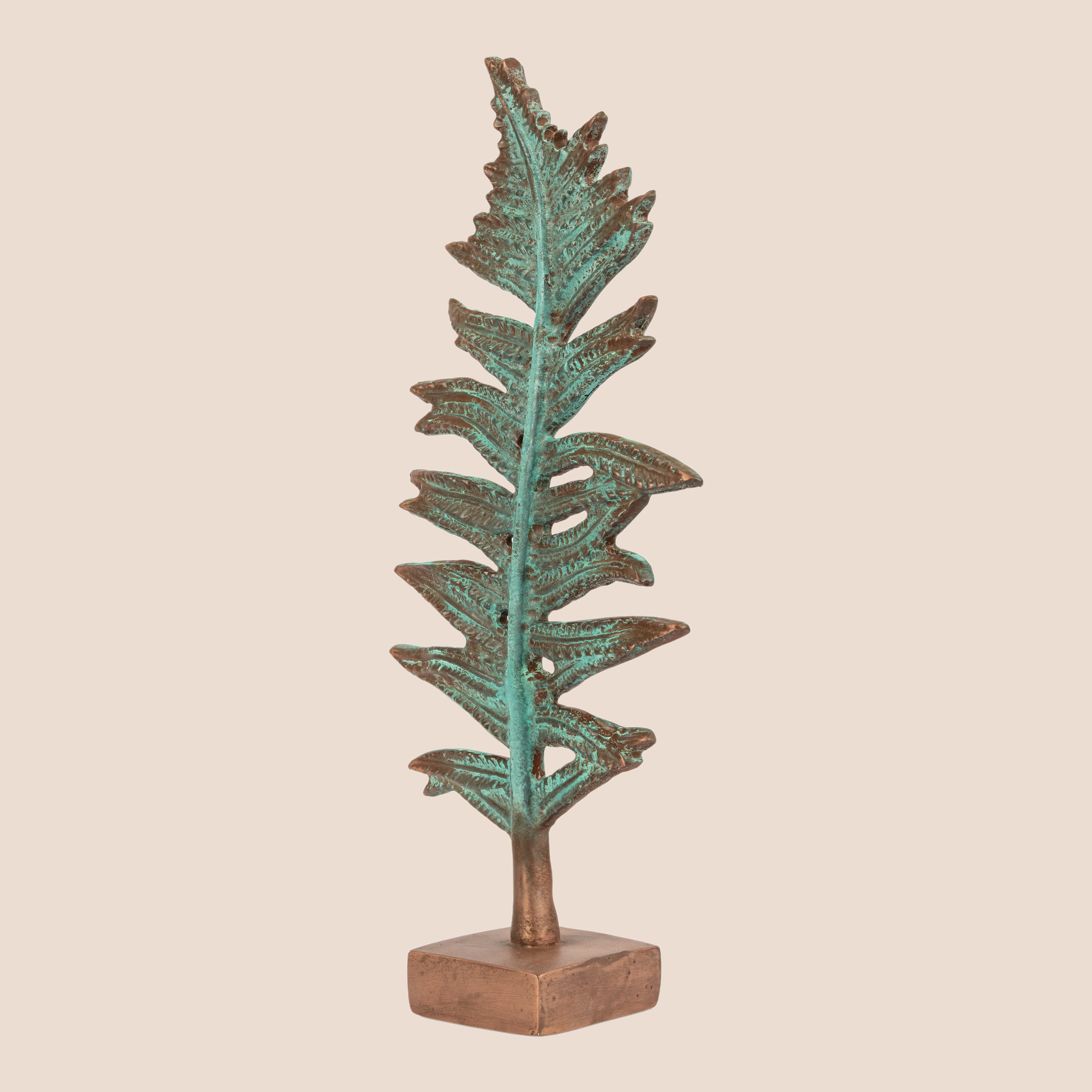 Emerald Frond Obelisk - Sculpture
