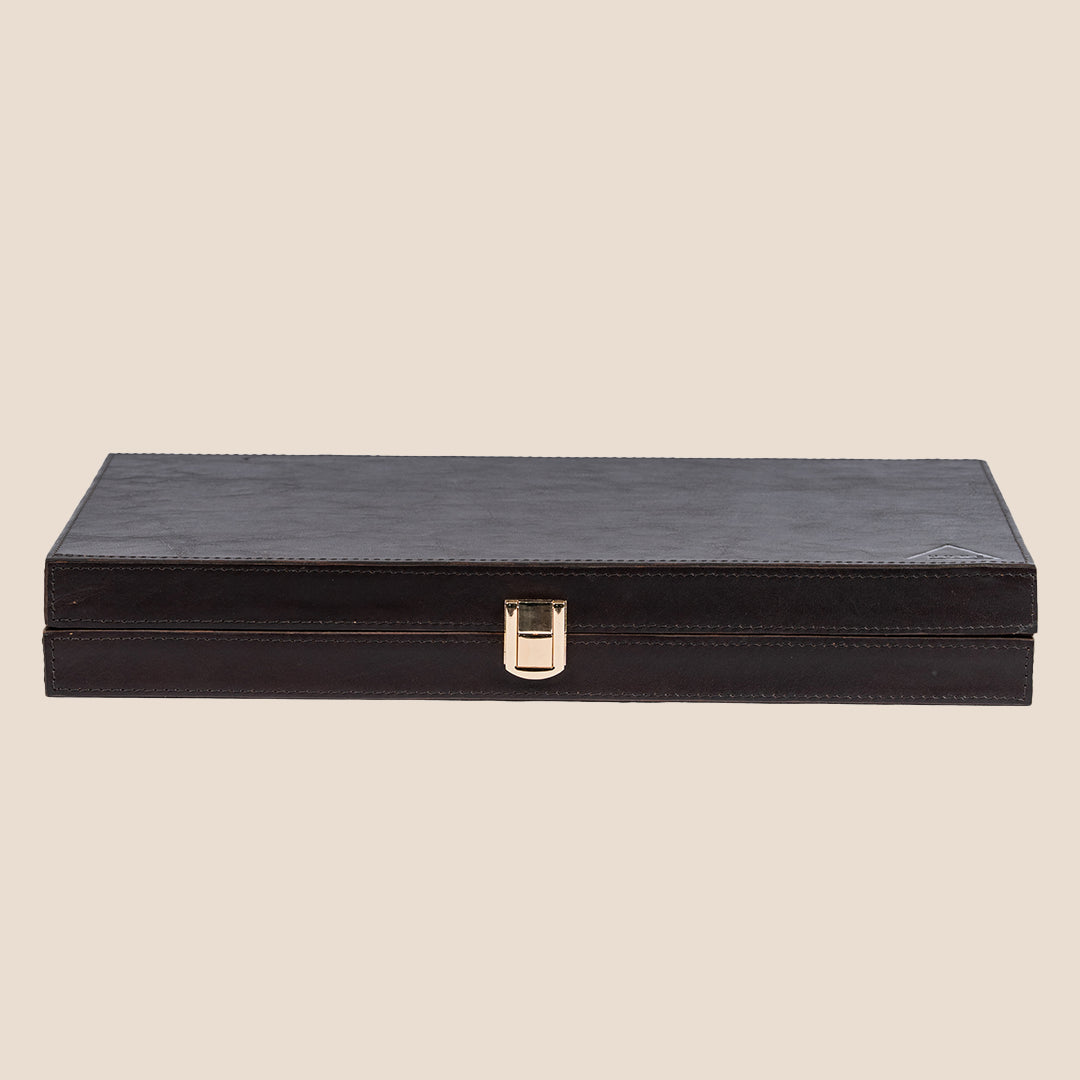 Regal Case Jewellery Organiser- Real Leather
