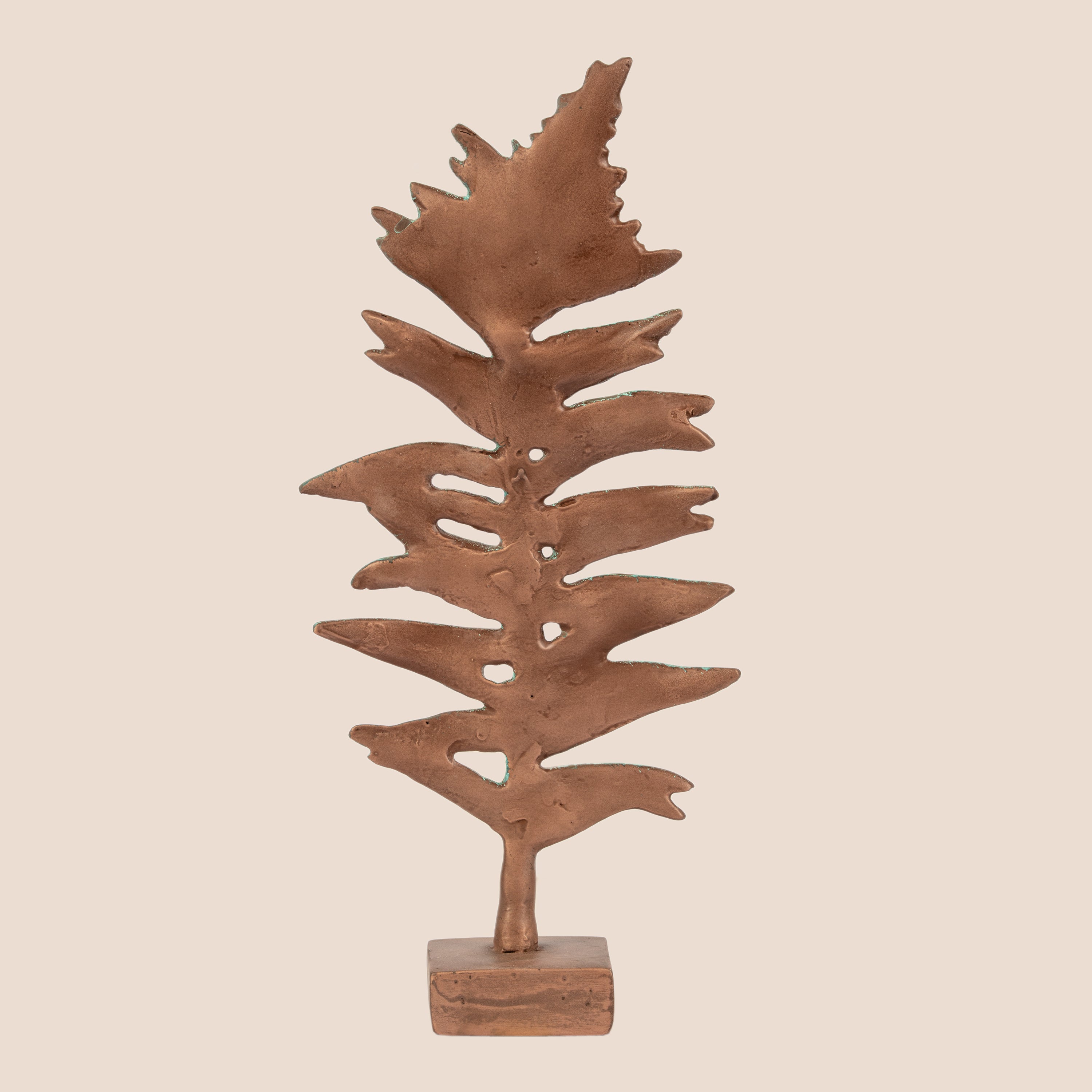 Emerald Frond Obelisk - Sculpture