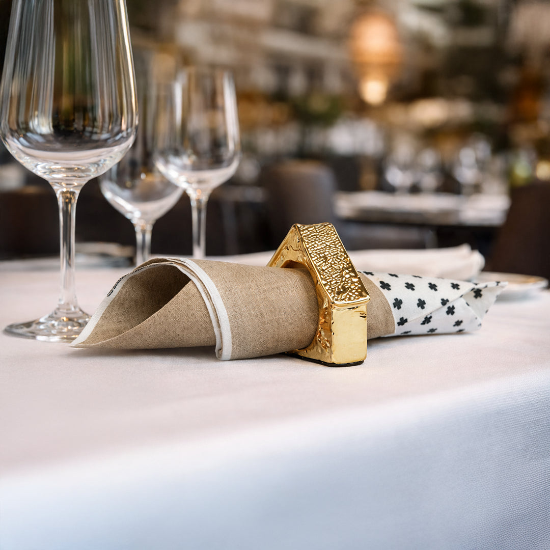 Gilded Ridge – Napkin Ring
