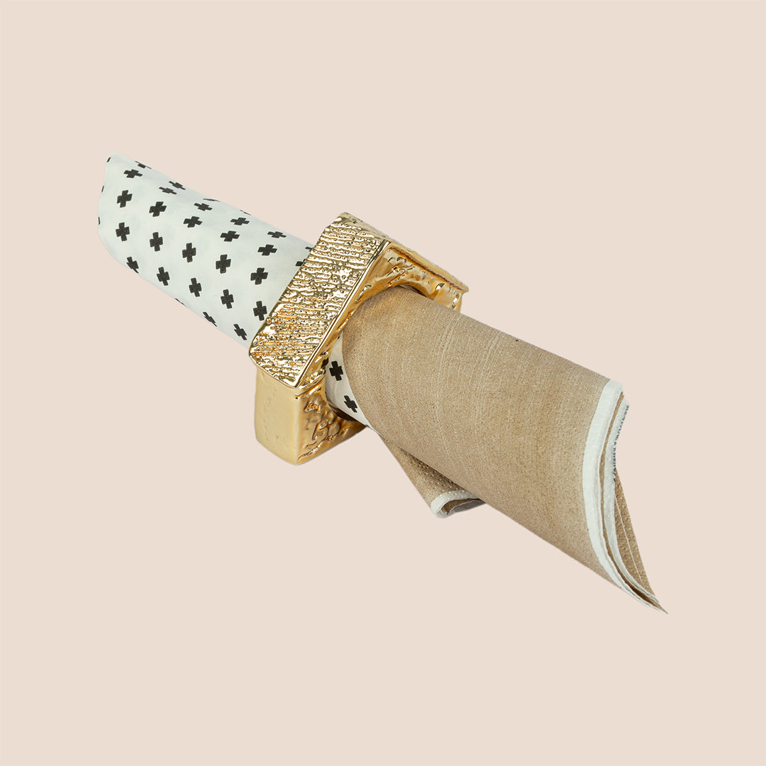Gilded Ridge – Napkin Ring