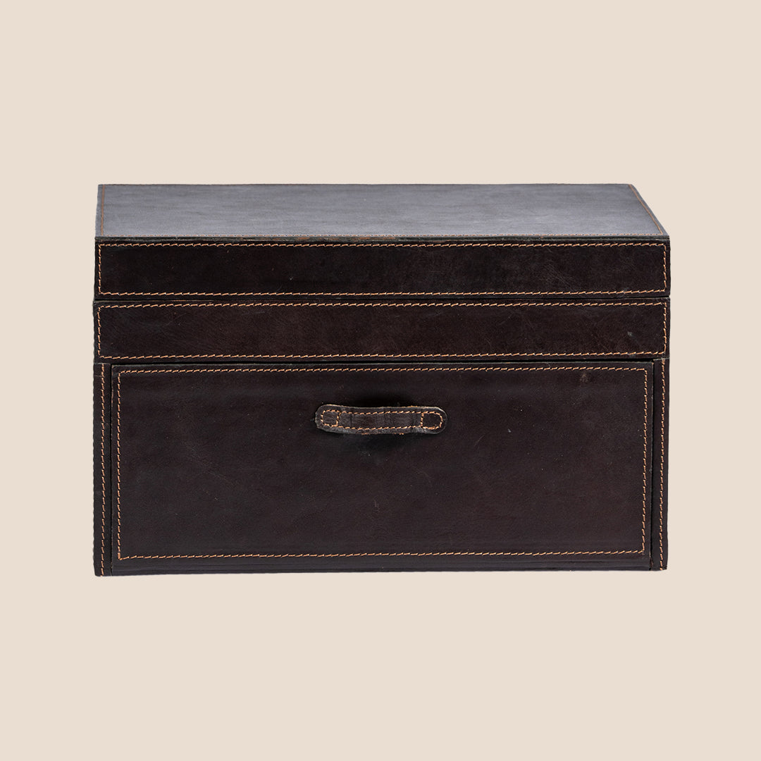 Royal Relic 3 layer Leather Organizer- Real Leather