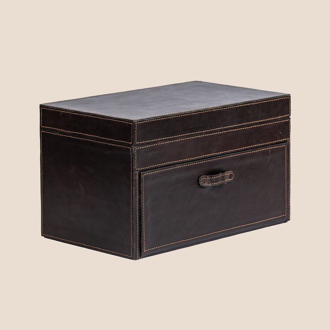 Royal Relic 3 layer Leather Organizer- Real Leather