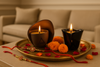 Embrace of Light & Hollow Bloom & Surprise Rakhi Gift (Set of 2 Scented Candles) - ACad Home