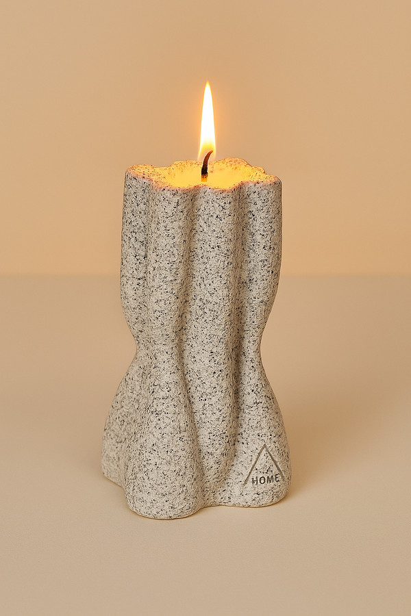 Silhouette in Motion-Scented Candles - stone finish - ACad Home
