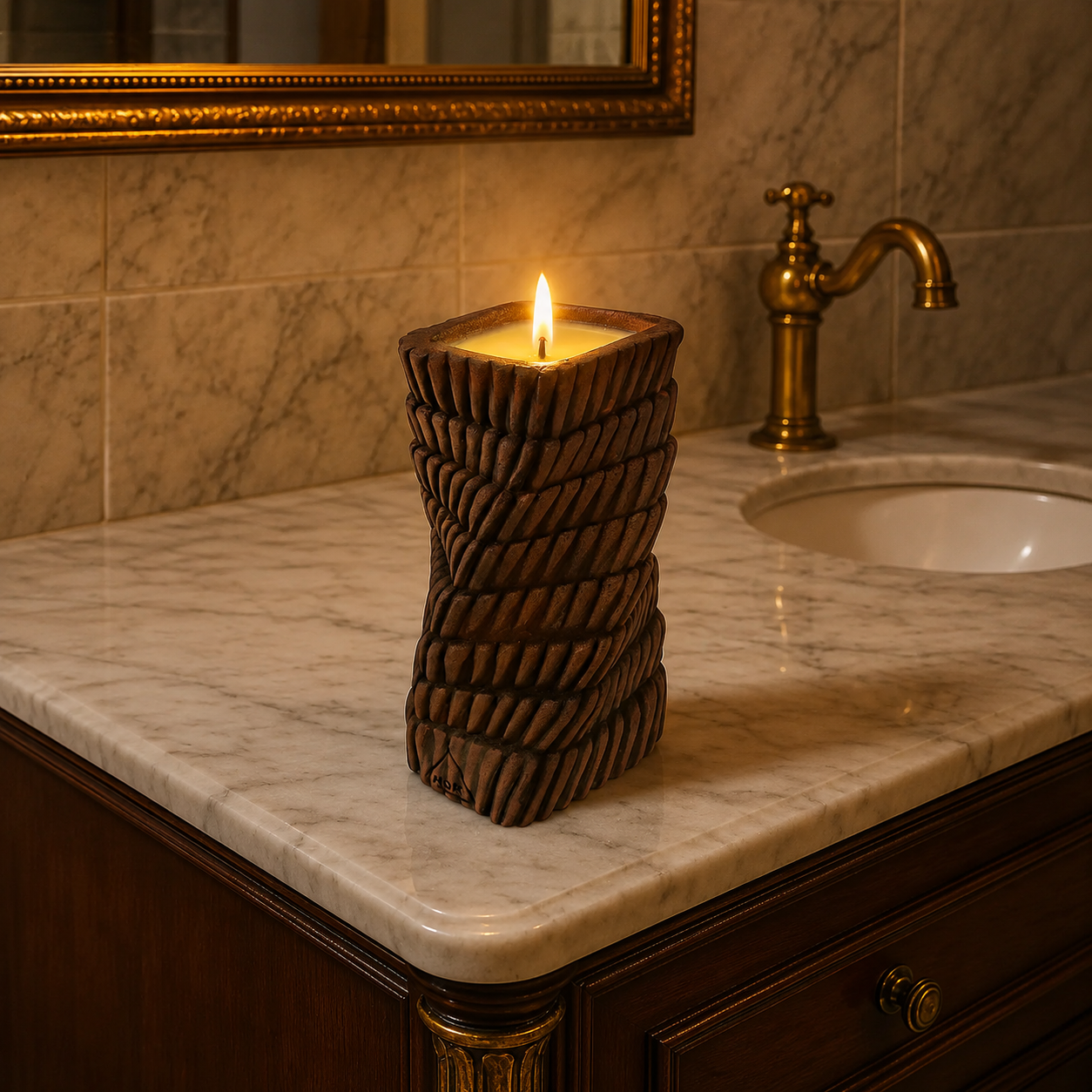 Twisting Transformation-Scented Candles