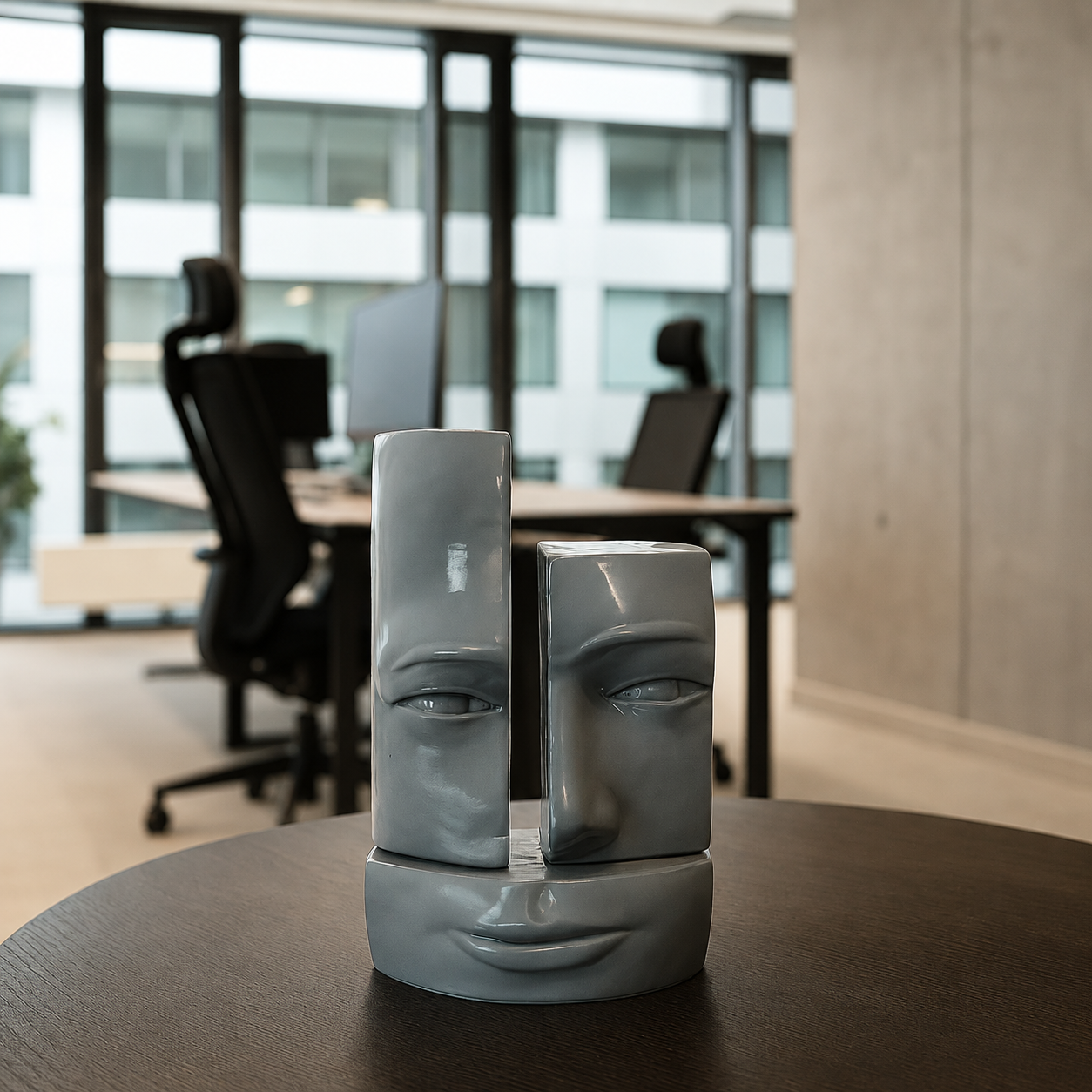 Fragmented Identity - Sculpture Bookend