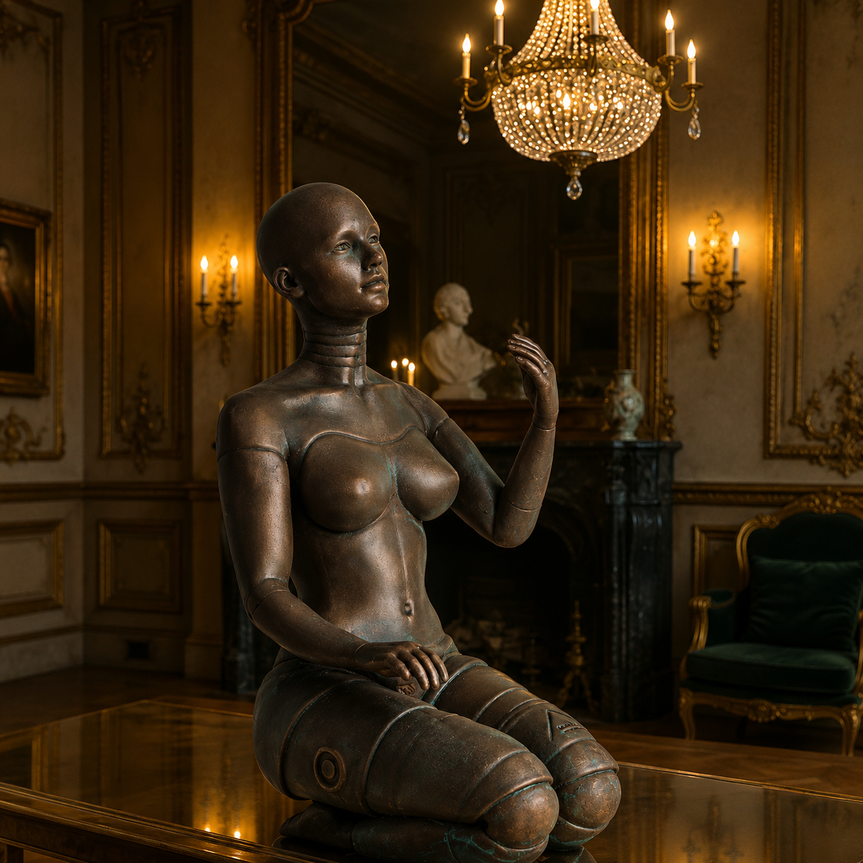 The Gesture of Inquiry - Sculpture