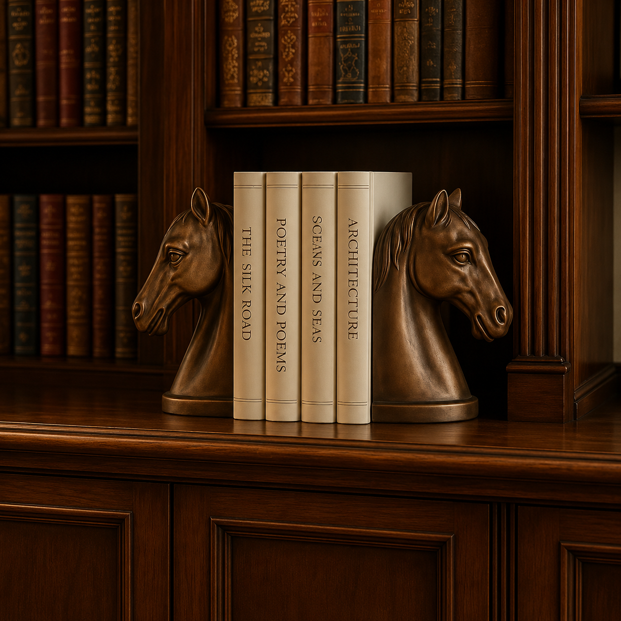 Strength in Grace- Sculpture Bookend