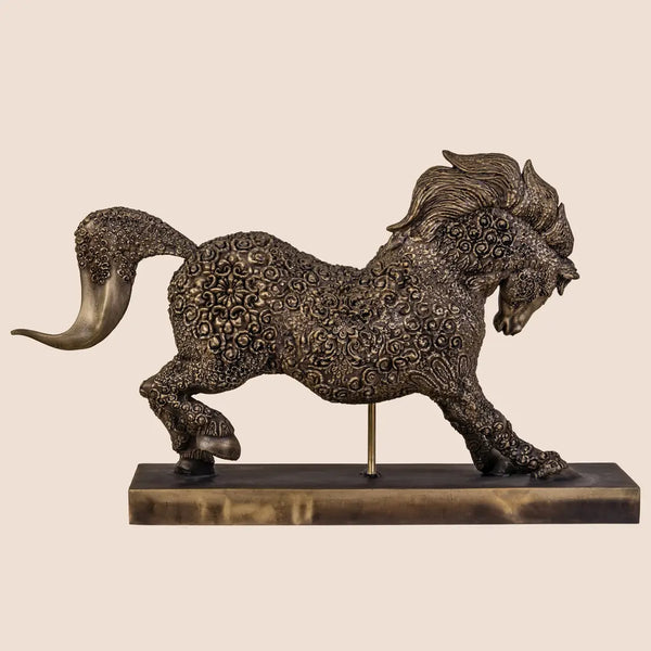 Ashwarath: The Herald of Light and Power- Sculpture - ACad Home