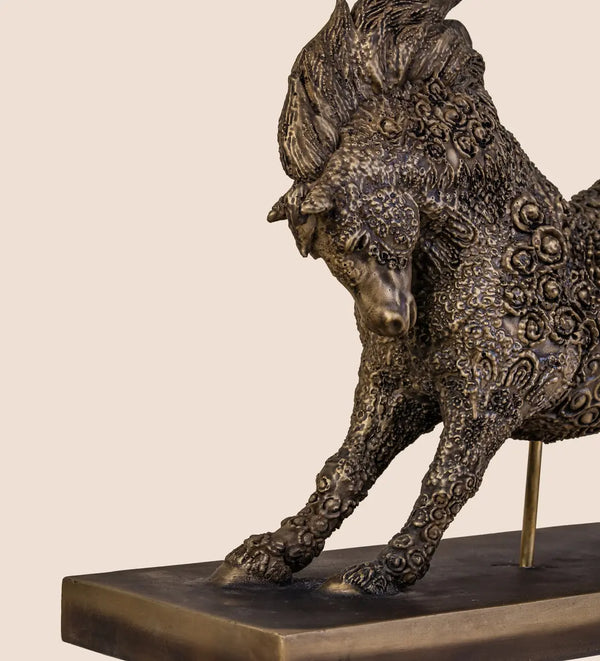 Ashwarath: The Herald of Light and Power- Sculpture - ACad Home
