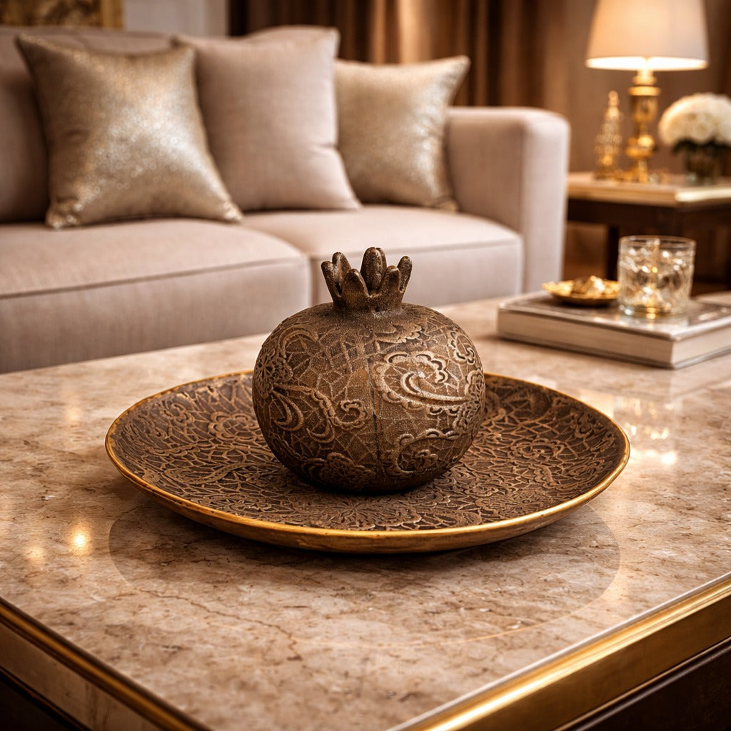 Harvest of Life & Seed Of Creativity - Vase & Tray Set