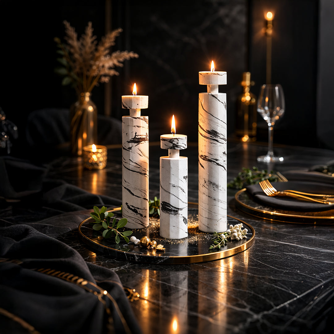 The Monolith Mood Scented Candles - Set of 3