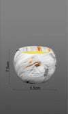 Layers of Illumination, Partial Radiance, Fragmented Glow & Surprise Rakhi Gift (Set of 3 Scented Candles) - ACad Home